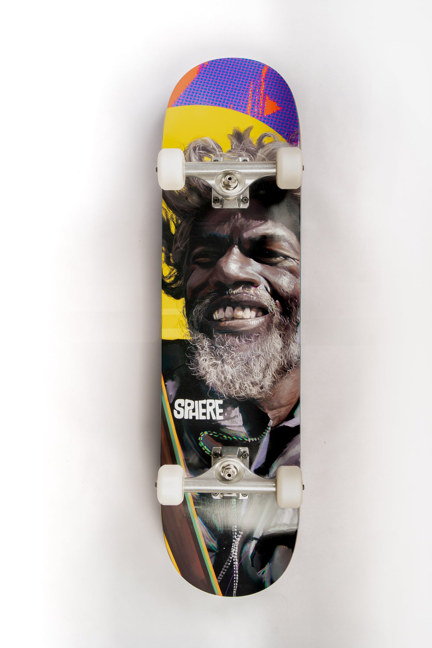 OLD MAN SPHERE SKATEBOARD COMPLETE