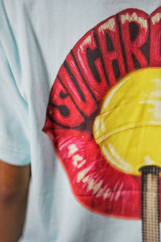 Sphere x JaysDead Sugardaddy Album Art Tee in blue