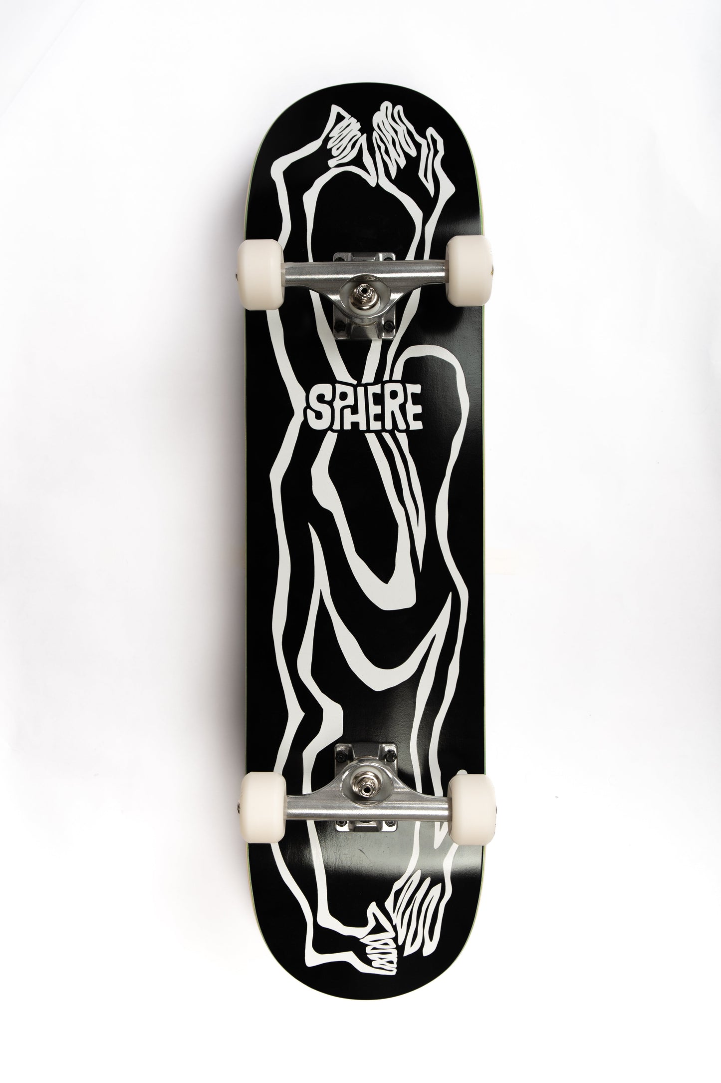 TWISTED HUMAN SPHERE SKATEBOARD COMPLETE