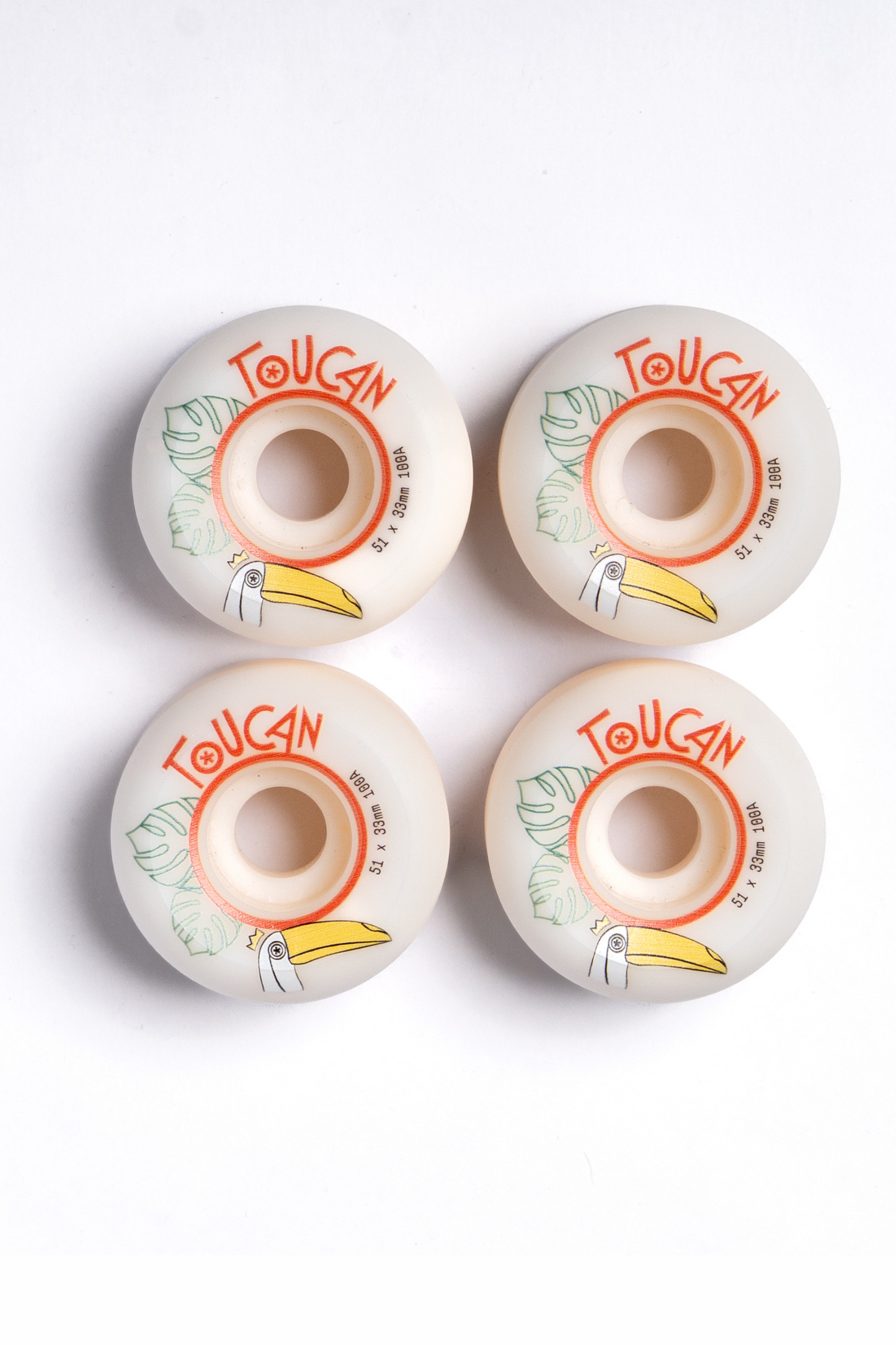 TOUCAN TROPICAL WHEELS 85BD (51mm/52mm)