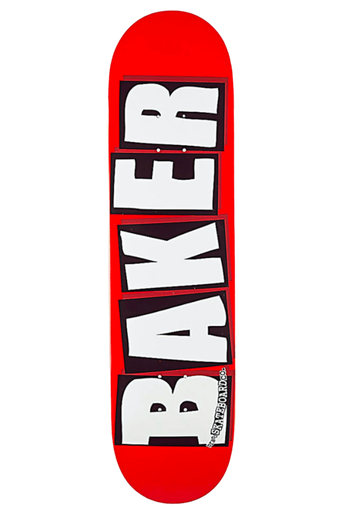 BAKER BRAND LOGO WHITE DECK