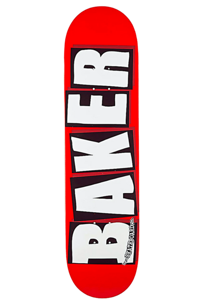 BAKER BRAND LOGO WHITE DECK