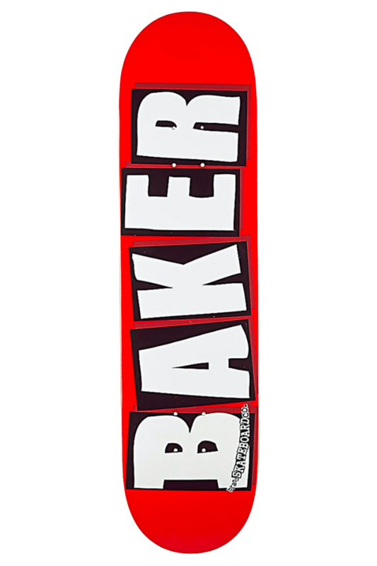 BAKER BRAND LOGO WHITE DECK