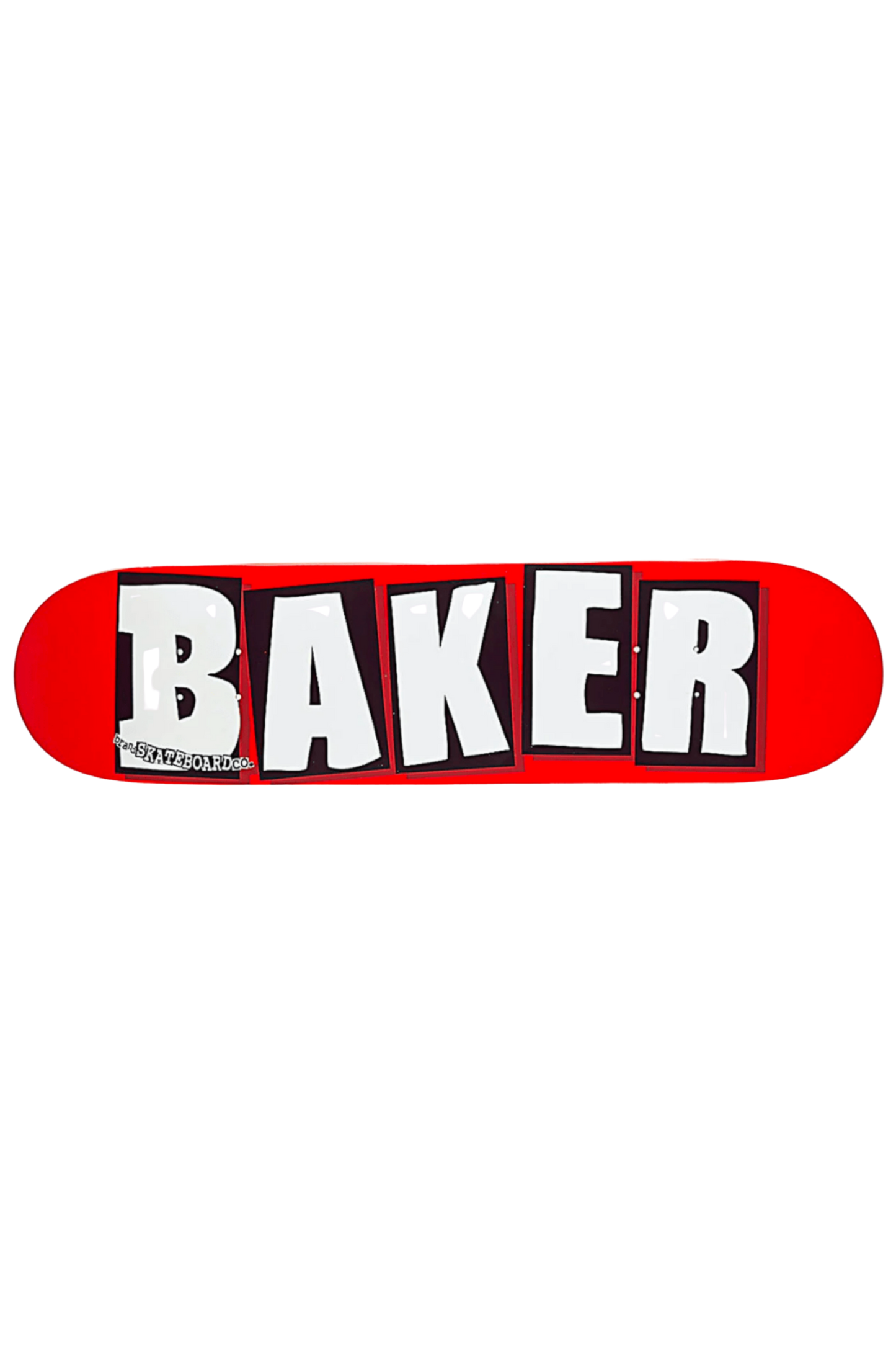 BAKER BRAND LOGO WHITE DECK