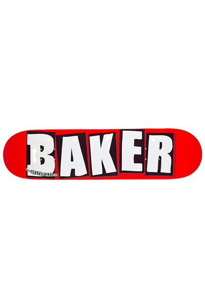 BAKER BRAND LOGO WHITE DECK