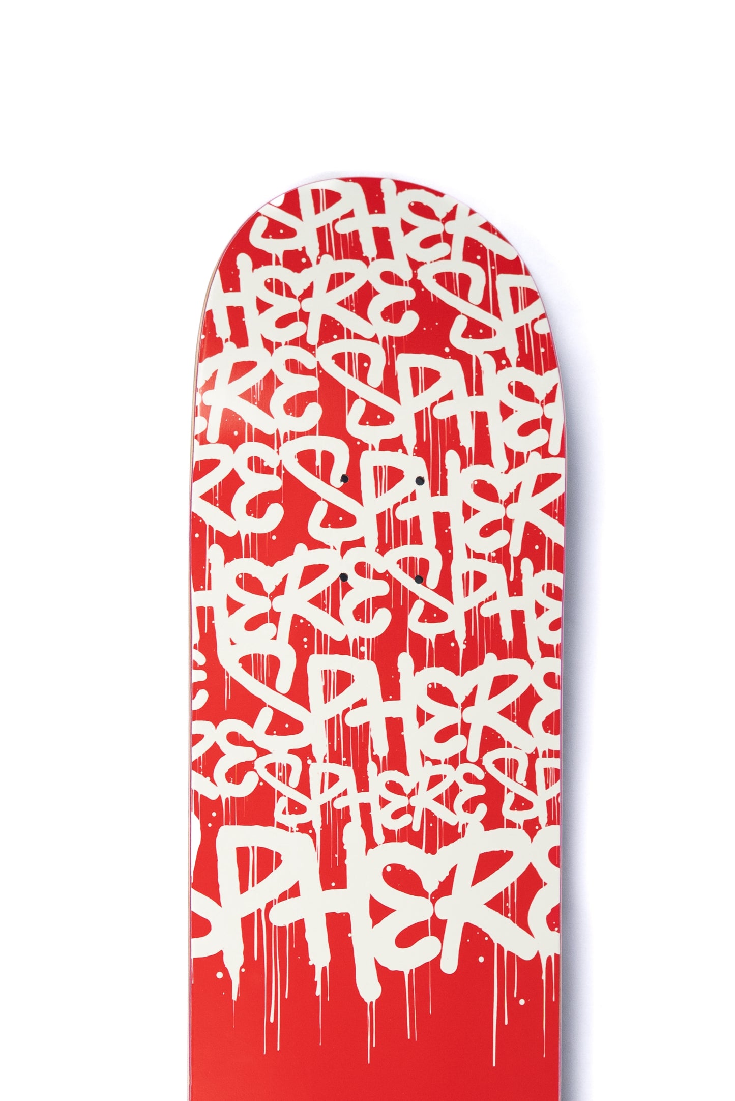 SPHERE RED WHITE GRAFITTI DECK