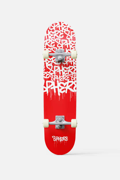 SPHERE RED WHITE GRAFITTI PRO COMPLETE