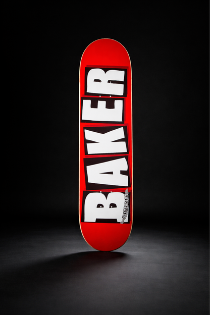 BAKER BRAND LOGO WHITE DECK
