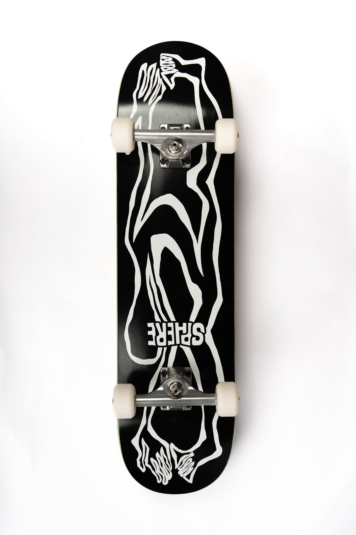 TWISTED HUMAN SPHERE SKATEBOARD COMPLETE