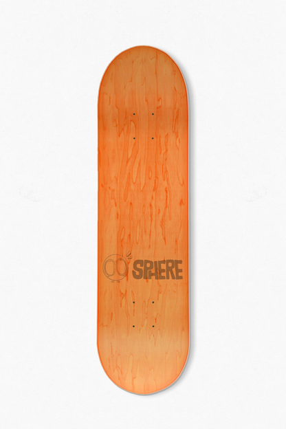 SPHERE RED WHITE GRAFITTI PRO DECK