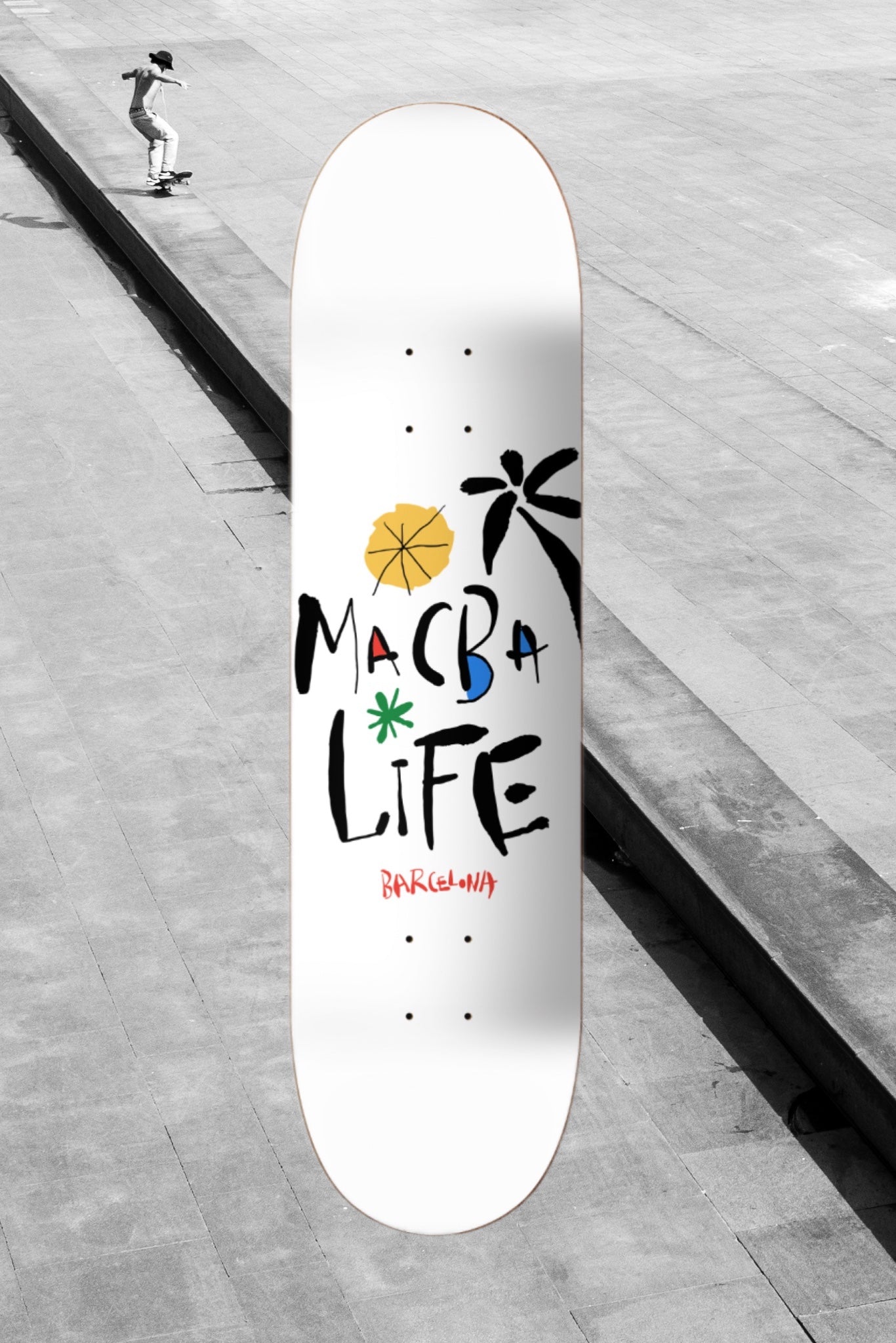 PALM TREE - MACBA LIFE EDITION SKATEBOARD DECK