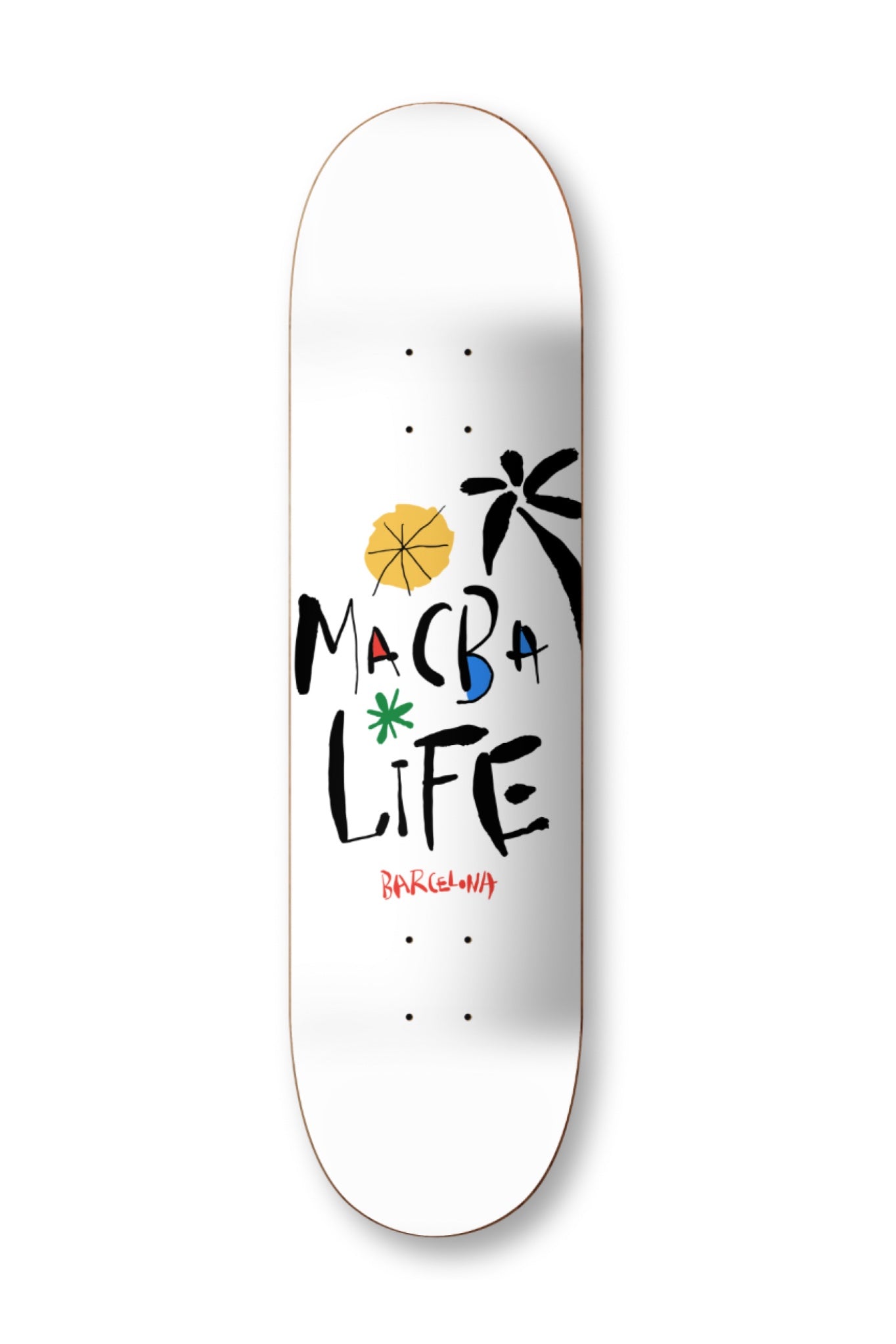 PALM TREE - MACBA LIFE EDITION SKATEBOARD DECK