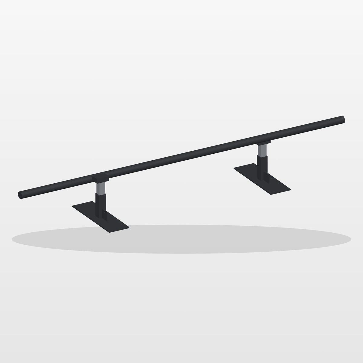 Toucan Flat Rail 8'-0" adjustable skate rail, render
